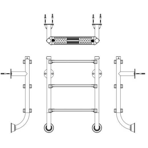      Emaux BHL 315-S, 3 ., AISI-304 ( )( )