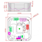    IQUE Dreamline-II 2200-II-DD-BPM (WiFi+MICROSILK), 