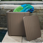   () Keter Luzon flat wicker 115 L 