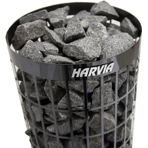  Печь электрическая Harvia Cilindro PC90 Black Steel
