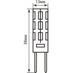    (LED) G4 Feron LB-422 48LED(3W) 4000K  