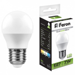    (LED) E27 Feron LB-95 16LED(7W) 4000K G45